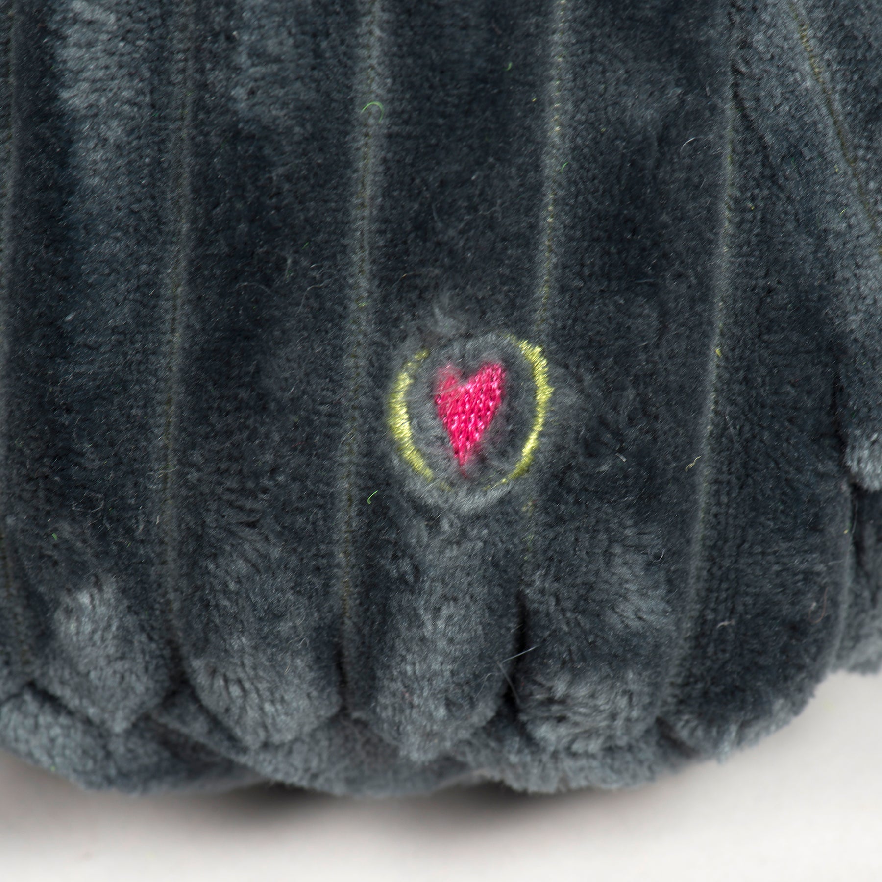 Baxter Bat Plush Dog Toy with Squeakers and Corduroy Accents