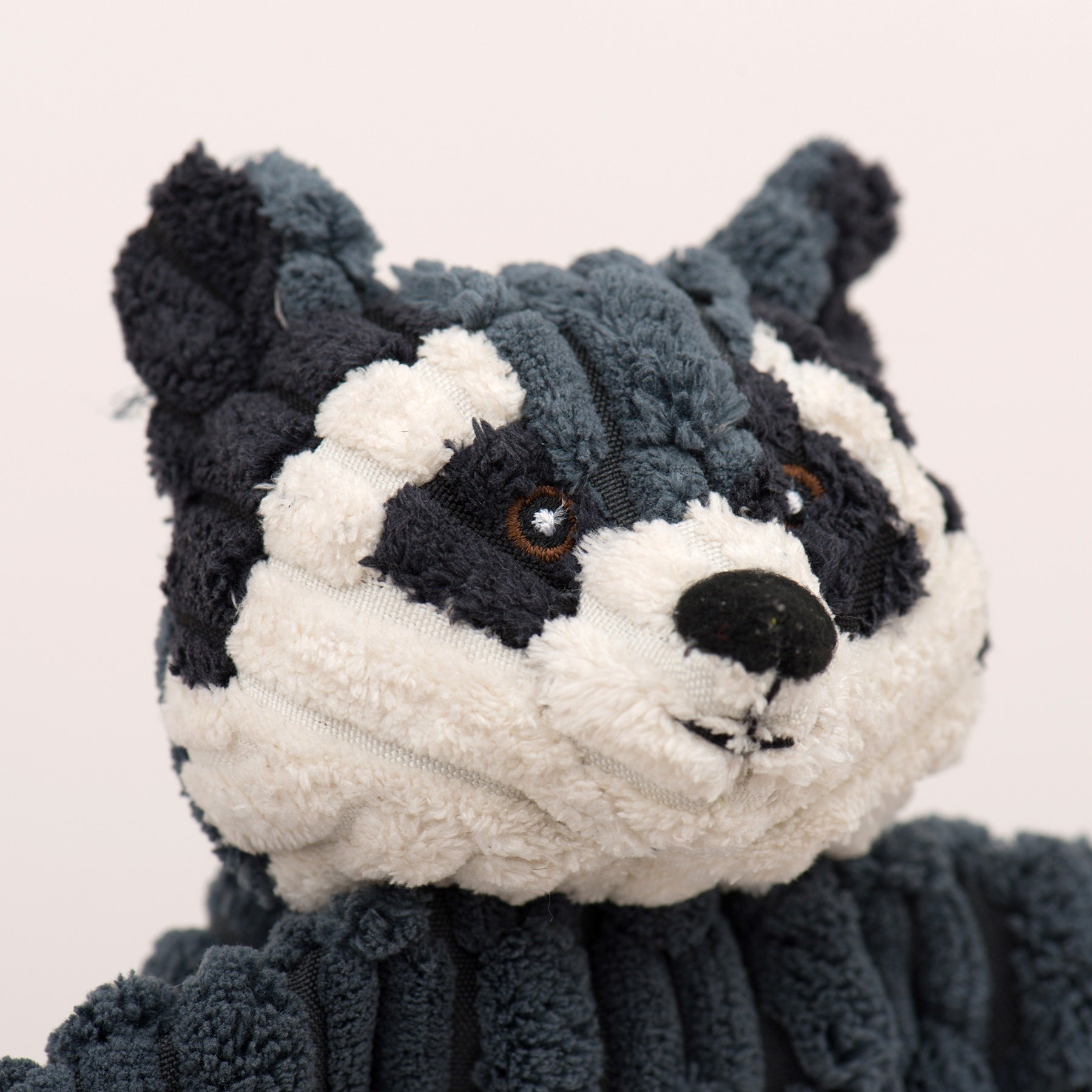 Woodland Flatties 3-Pack Dog Toys – Raccoon, Moose, Fox