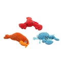 Wee Huggles Crustacean Trio Small Dog Toy Set