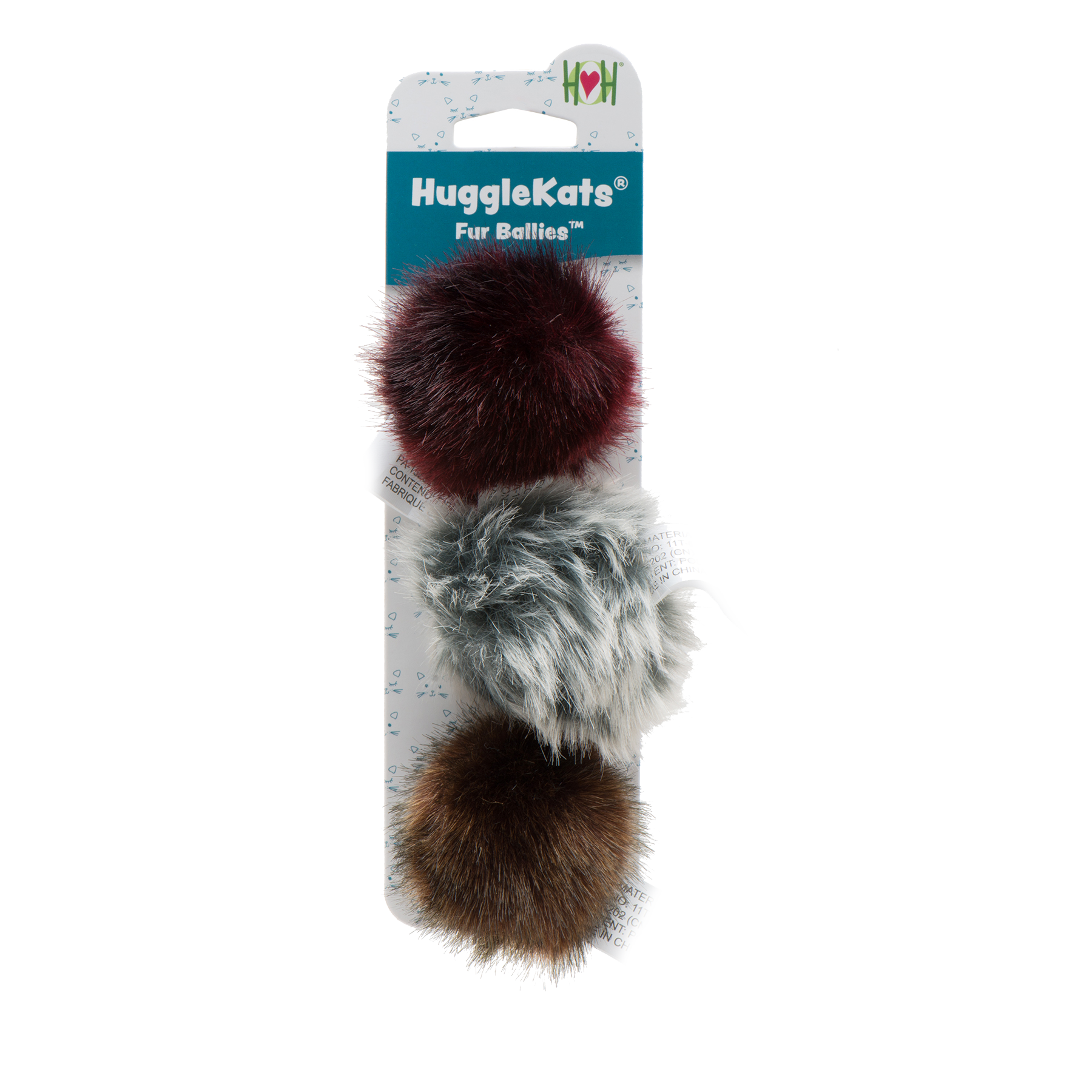 HuggleKats Fur Ballies Catnip Cat Toys