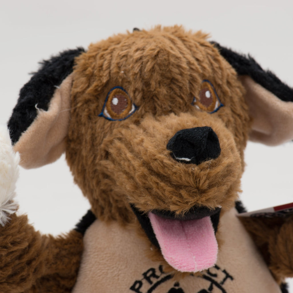 K-9 Flash Knottie Large Durable Plush Dog Toy