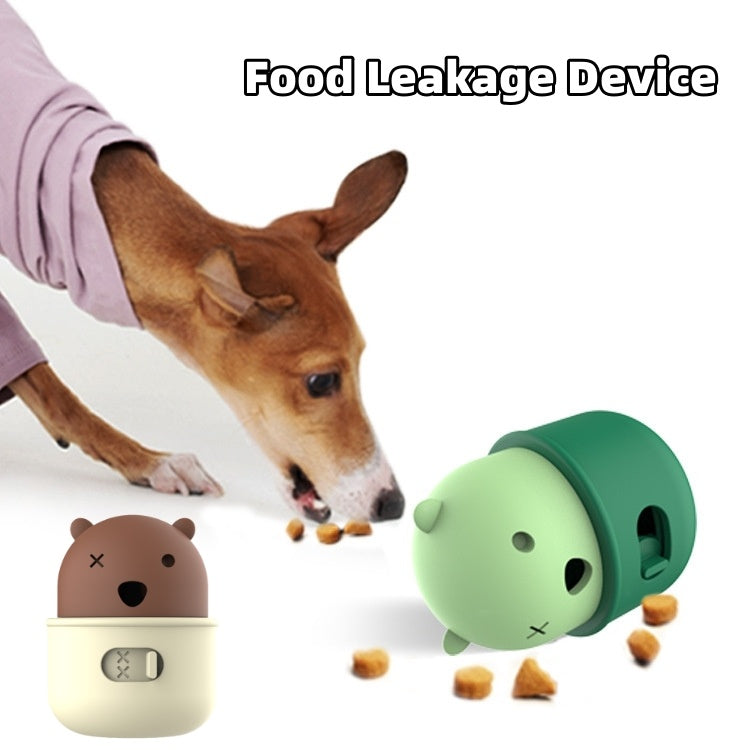 Adjustable Silicone Pet Food Dispenser for Dogs and Cats