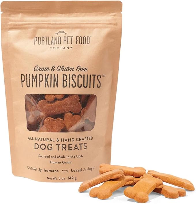 Pumpkin & Peanut Butter Dog Treats – Grain Free, Limited Ingredient