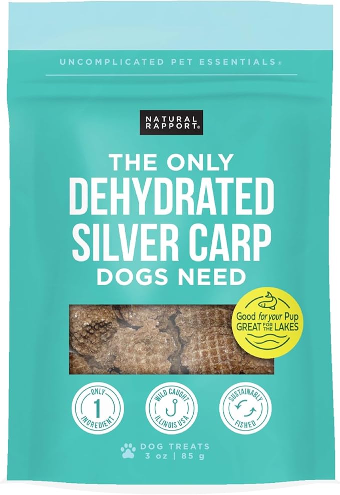 Silver Carp Dog Treats – Single Ingredient, Wild-Caught Fish