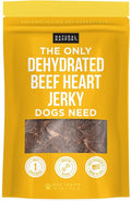 Beef Heart Jerky Strips for Dogs – Single Ingredient, 4 oz