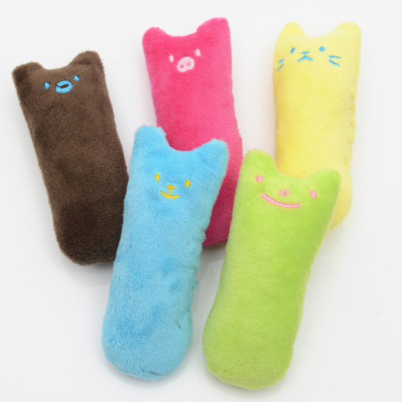 Plush Lightweight Pet Toy, Semi-Closed Design, 10 x 4.5 cm
