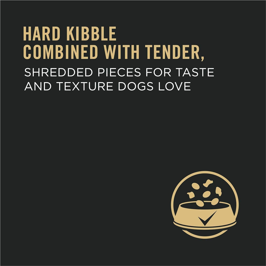 Chicken & Rice Adult Dog Food with Crunchy and Shredded Pieces
