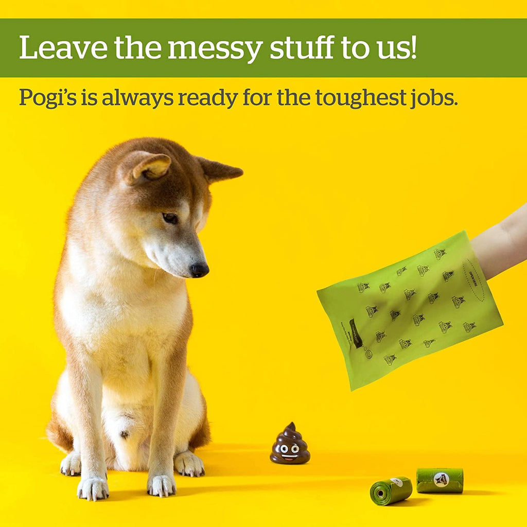 Extra Large Dog Poop Bags, 9 x 13.5 in, 150 Count, Scented