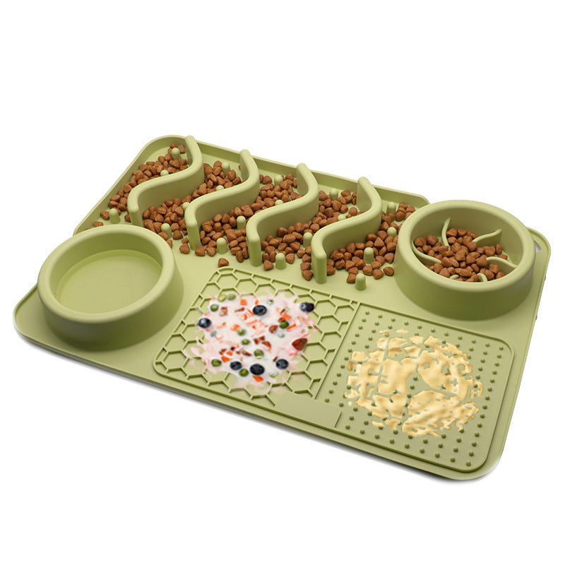 Silicone Slow Feeder Mat for Dogs and Puppies