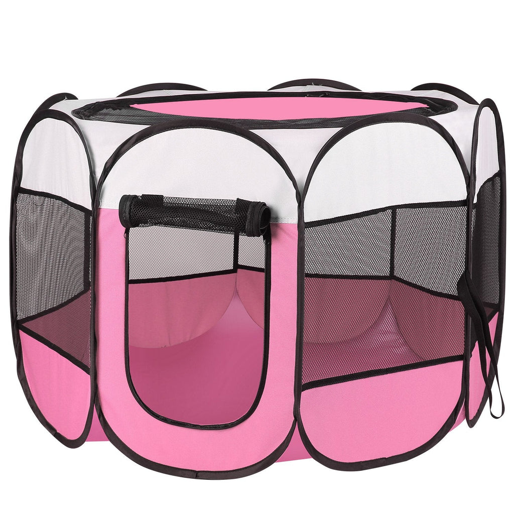 Foldable Pet Tent Exercise Pen for Dogs, Cats, and Small Pets