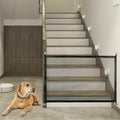 Retractable Mesh Pet Safety Gate – Portable, Pressure-Mounted Barrier