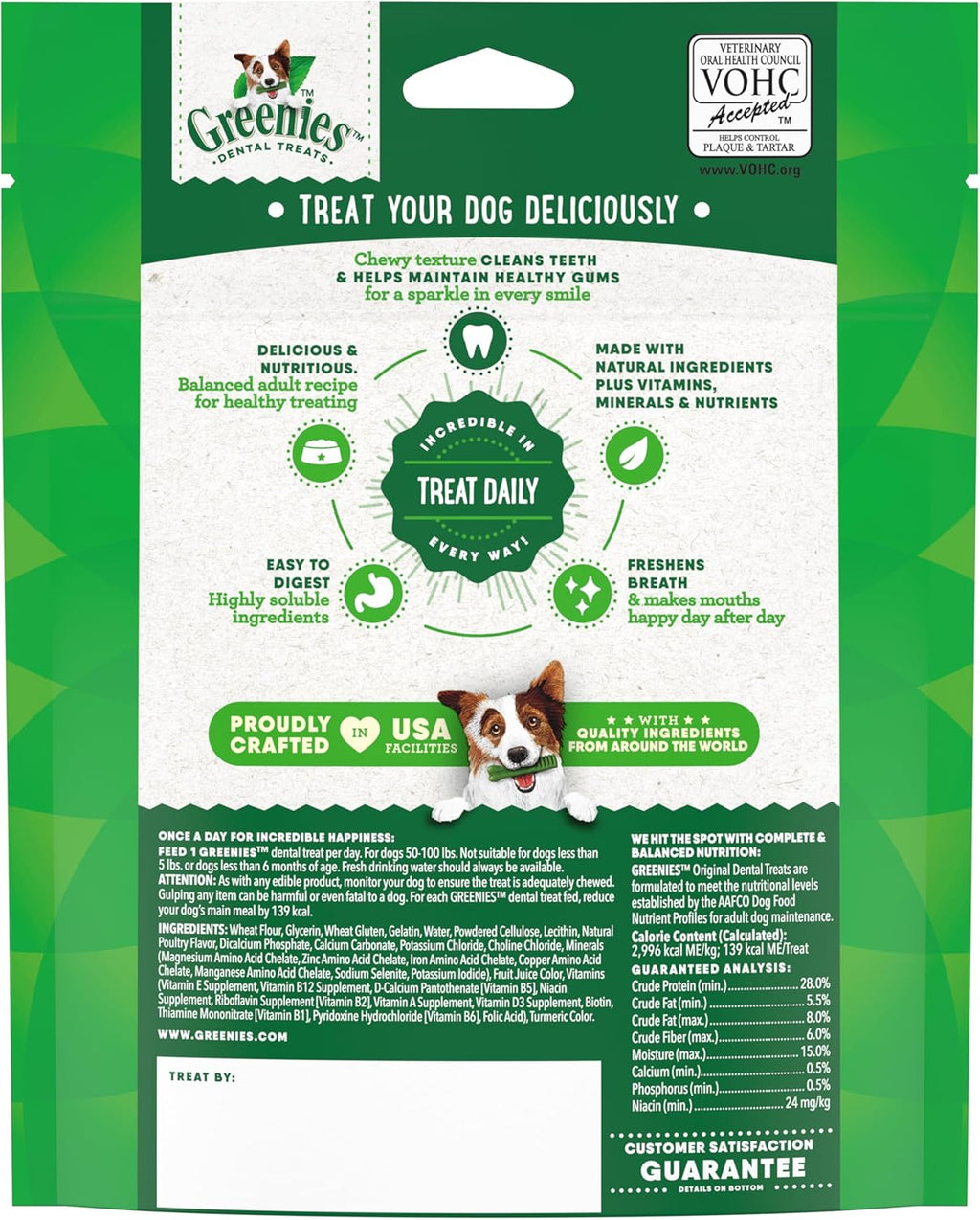 GREENIES Original Dental Treats for Large Breed Dogs