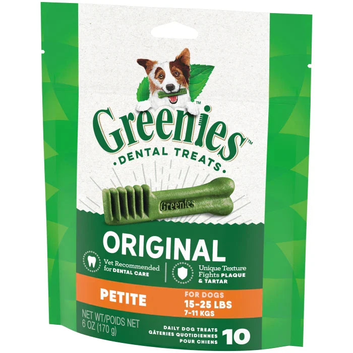 GREENIES Original Dental Treats for Small Dogs (15–25 lbs)