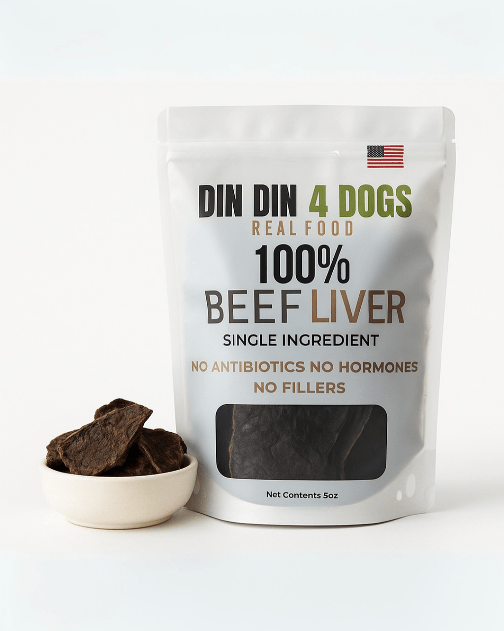 Beef Liver Dog Treats – Single Ingredient, High Protein
