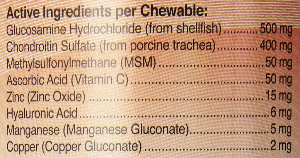 Advanced Strength Hip & Joint Chewable Tablets for Senior Dogs