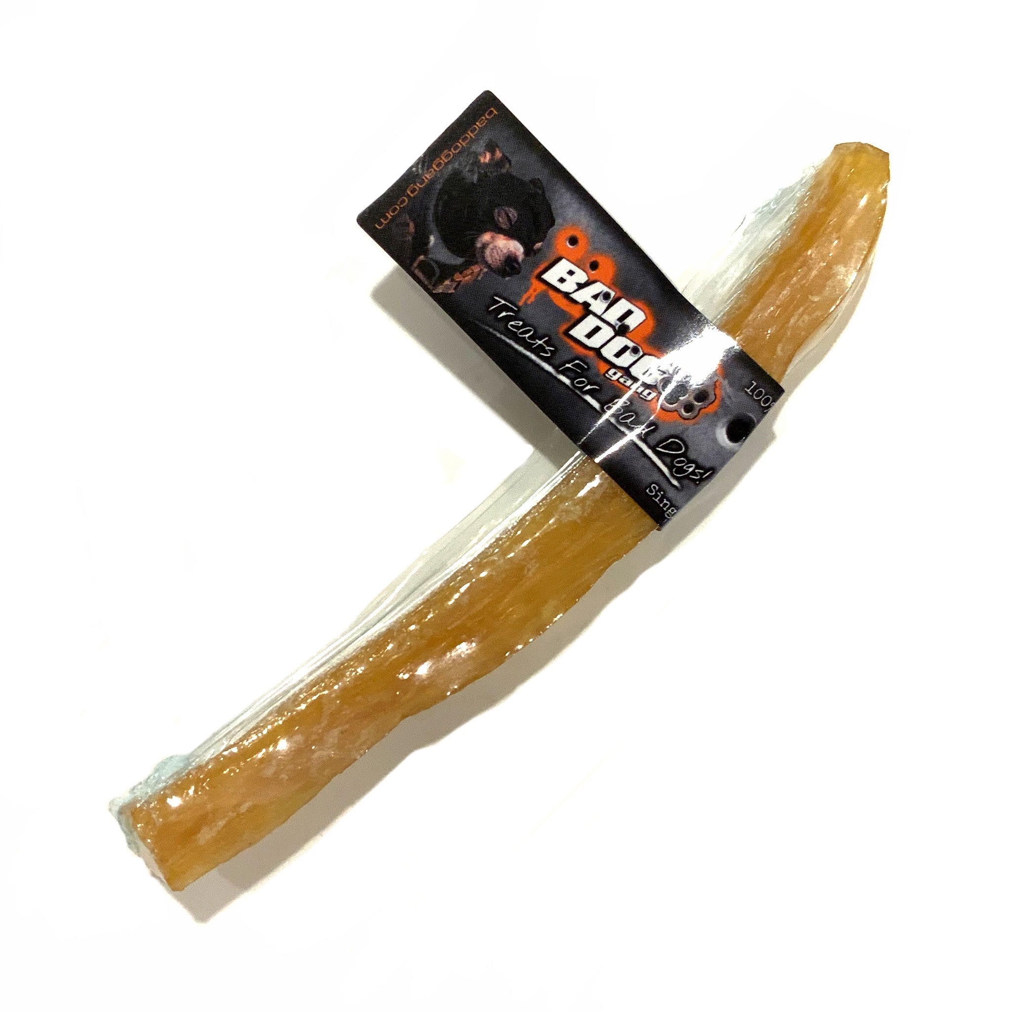 5" Back Strap Sticks for Dogs – Low-Odor, 100% Cattle Chews