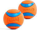 Ultra-Bouncy Rubber Ball for Small Dogs, 2-Inch Floating Fetch Toy