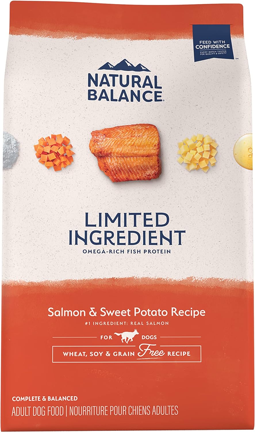 Grain Free Salmon & Sweet Potato Dry Dog Food for Adults