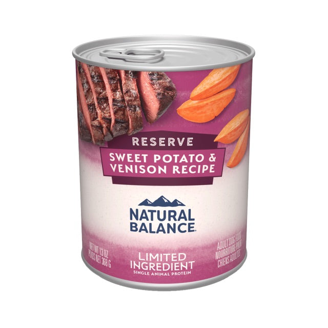Venison & Sweet Potato Loaf Wet Dog Food