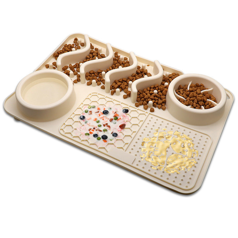 Silicone Slow Feeder Mat for Dogs and Puppies