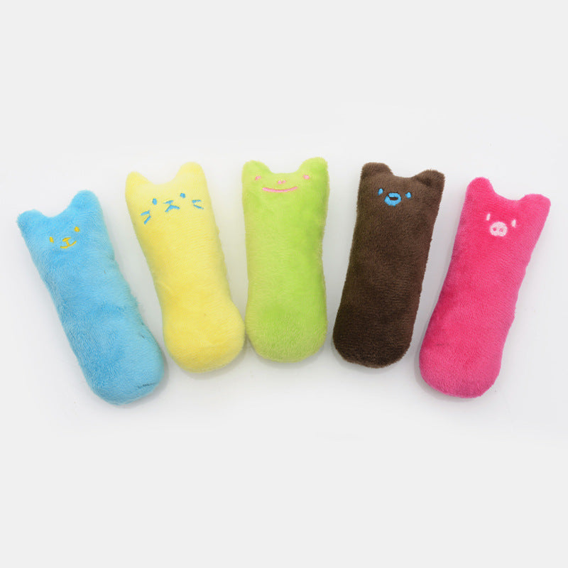 Plush Lightweight Pet Toy, Semi-Closed Design, 10 x 4.5 cm