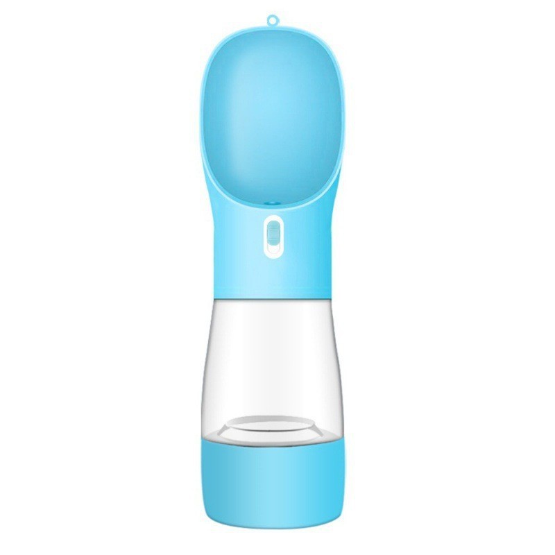 Portable Pet Water Bottle, Plastic, 458ml, for Dogs and Cats