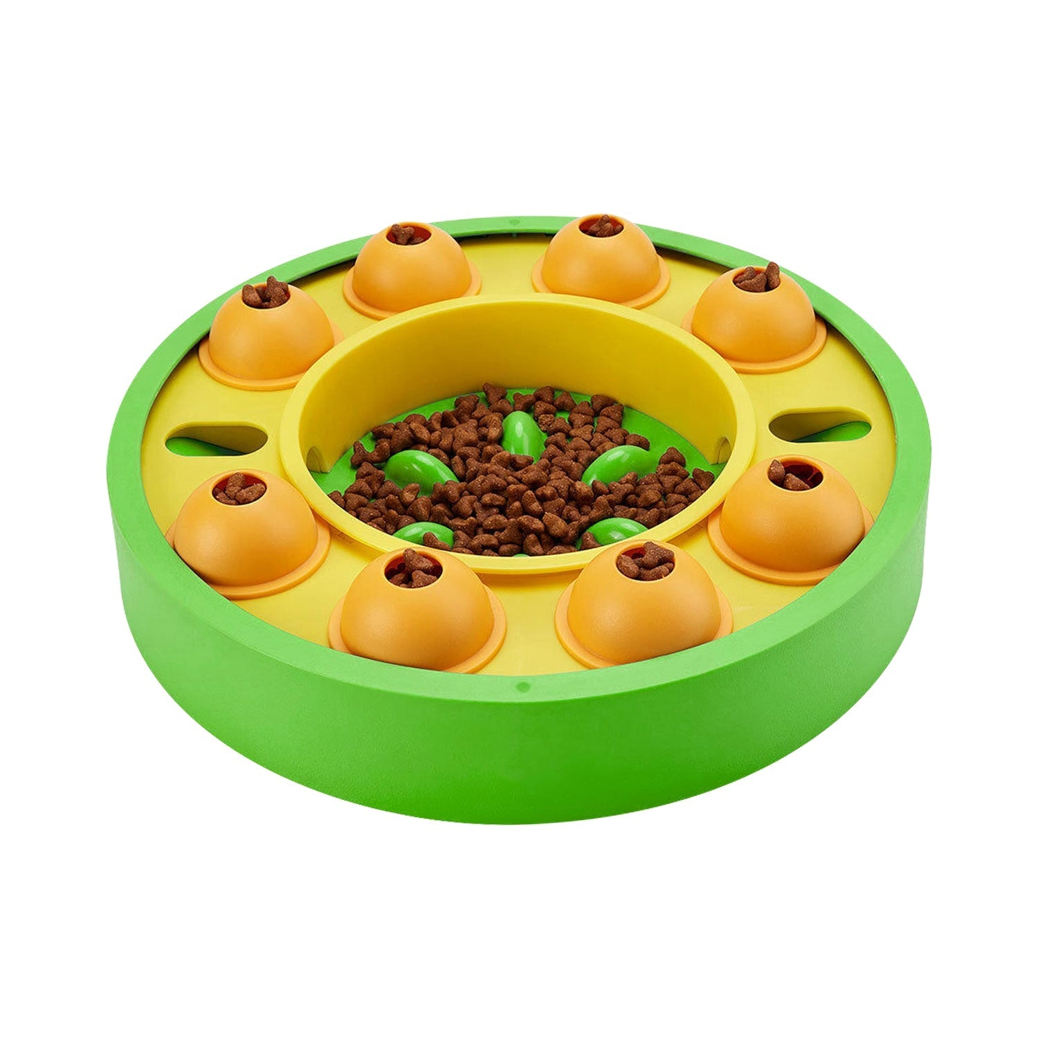 Interactive Dog Puzzle Food Feeder for Slow Eating and Mental Stimulation