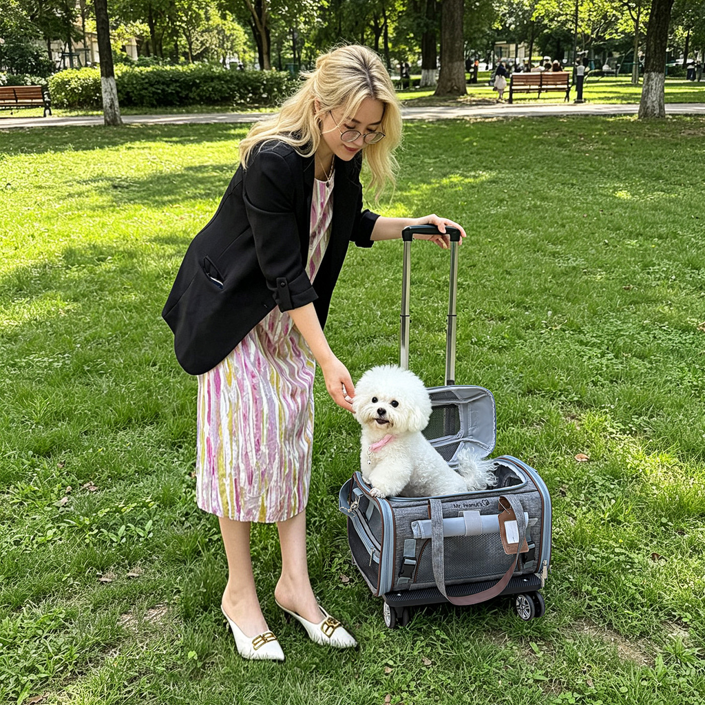 Mr. Peanut's Gold Series Expandable V3.0 Pet Carrier