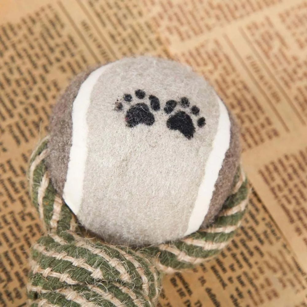 Cotton Rope Knot Toy for Medium and Large Dogs, 21cm