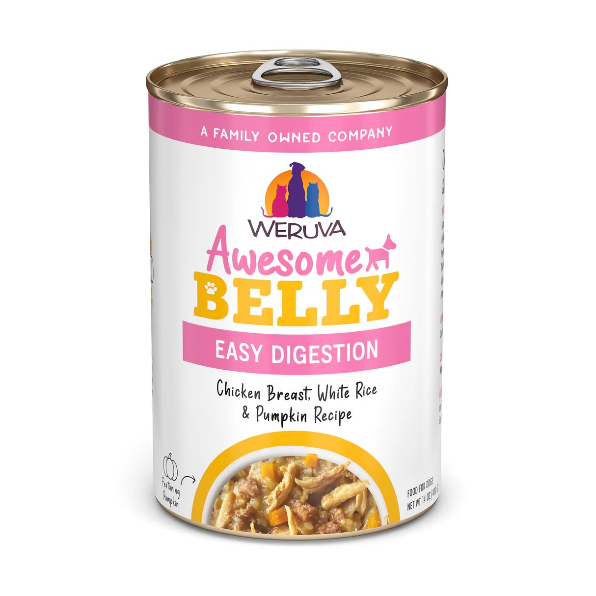 Chicken & Rice Sensitive Stomach Dog Food with Pumpkin