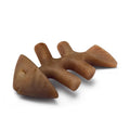 Fishbone Dog Chew Toy with Real Jack Salmon Flavor