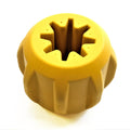 Gear eDispenser Rubber Chew Toy and Treat Holder for Power Chewers, Large