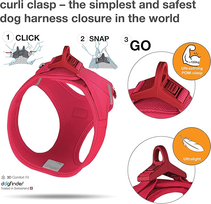 Lightweight Air Mesh Dog Harness with Adjustable Fit