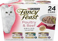 Fancy Feast Grilled Poultry & Beef Cat Food Variety Pack in Gravy