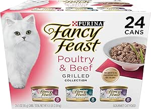 Fancy Feast Grilled Poultry & Beef Cat Food Variety Pack in Gravy