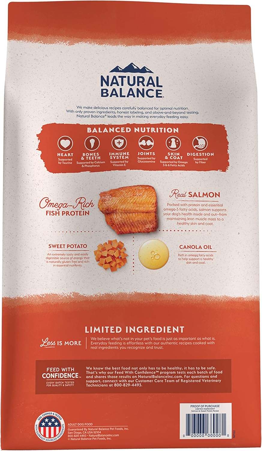 Grain Free Salmon & Sweet Potato Dry Dog Food for Adults