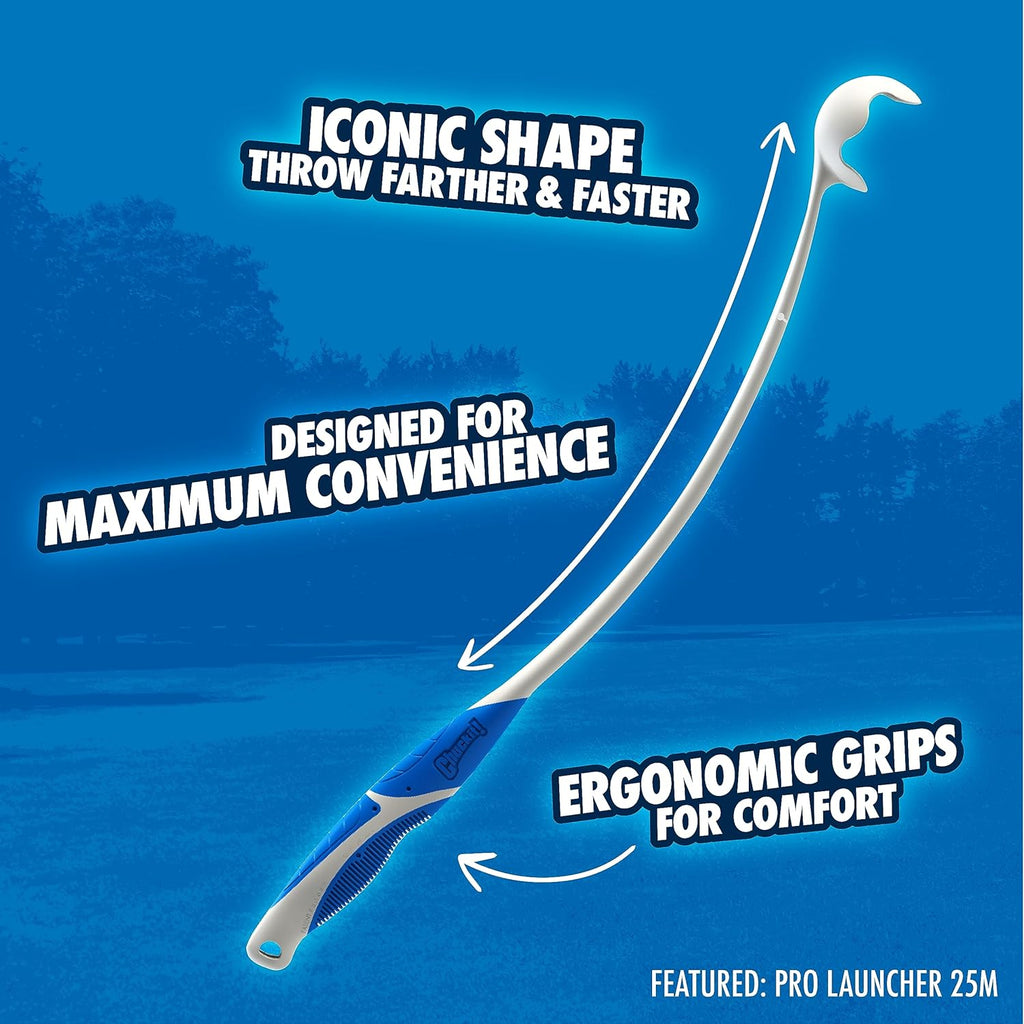 Dog Ball Launcher with High-Bounce Ball, Medium Size