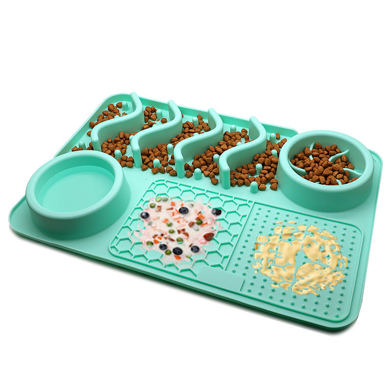 Silicone Slow Feeder Mat for Dogs and Puppies