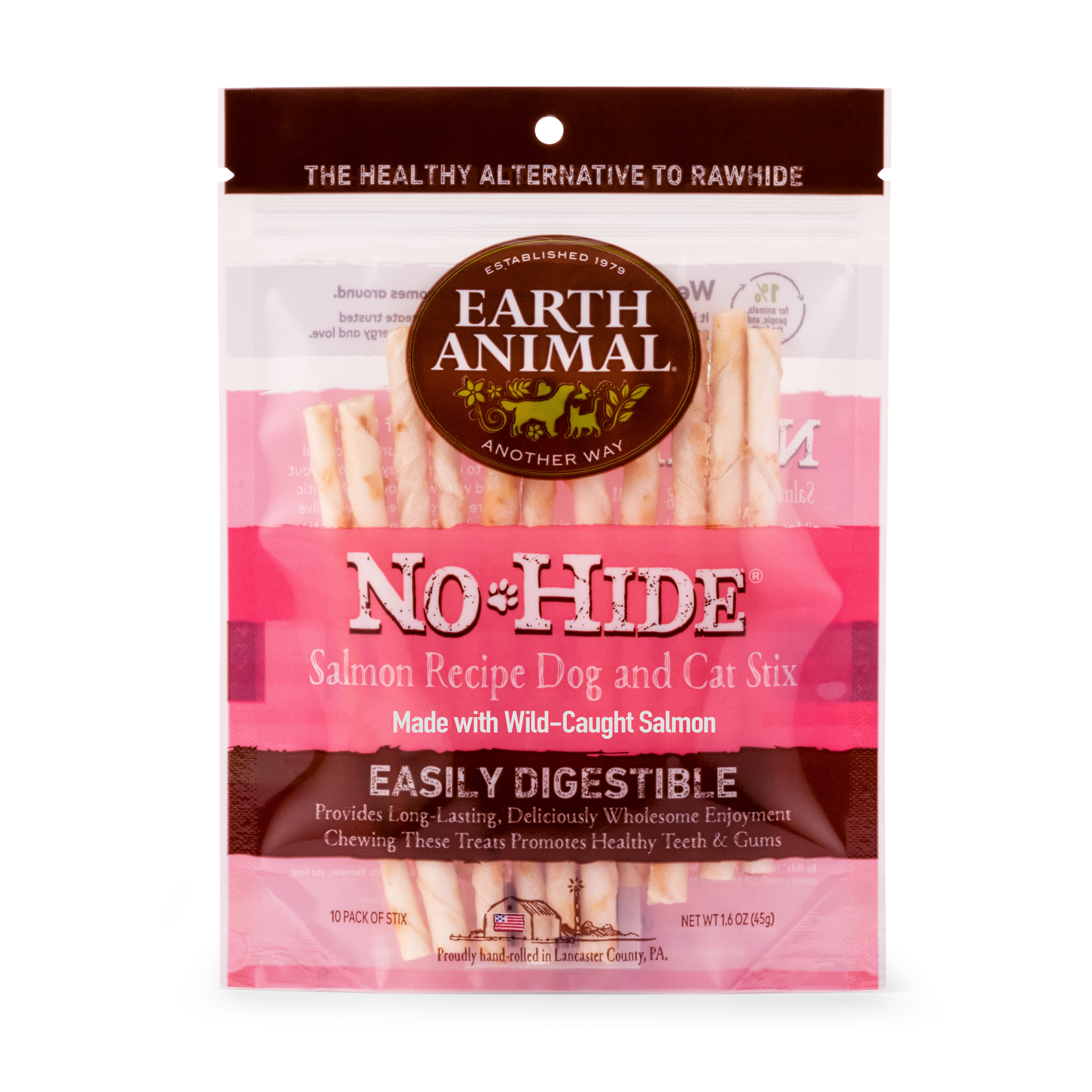Stix Wild-Caught Salmon Chews for Small Dogs & Cats