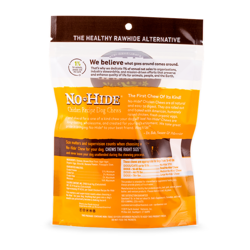 Chicken & Brown Rice Long-Lasting Dog Chew Rolls