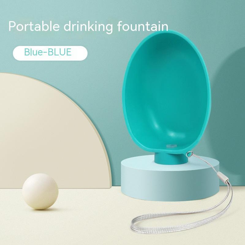 Portable Pet Water Feeder, Compact Travel Bottle, 125 x 95 x 40 mm