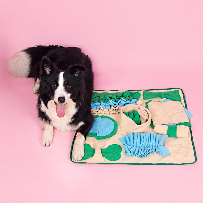 Dog Snuffle Mat, Polar Fleece, 60 x 60cm