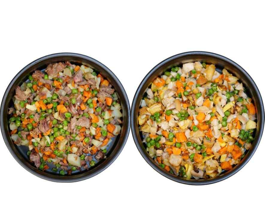 Beef and Chicken Combo Dog Food, 8oz Meals, Case of 24