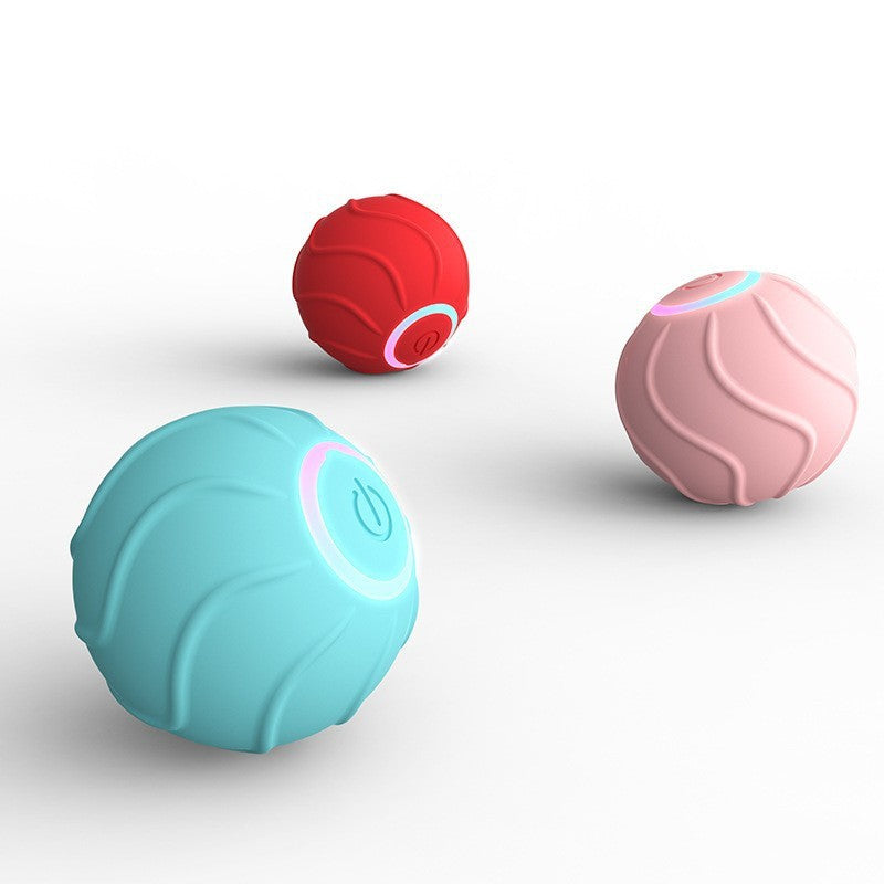 Durable Silicone Pet Toy Ball for Dogs and Cats