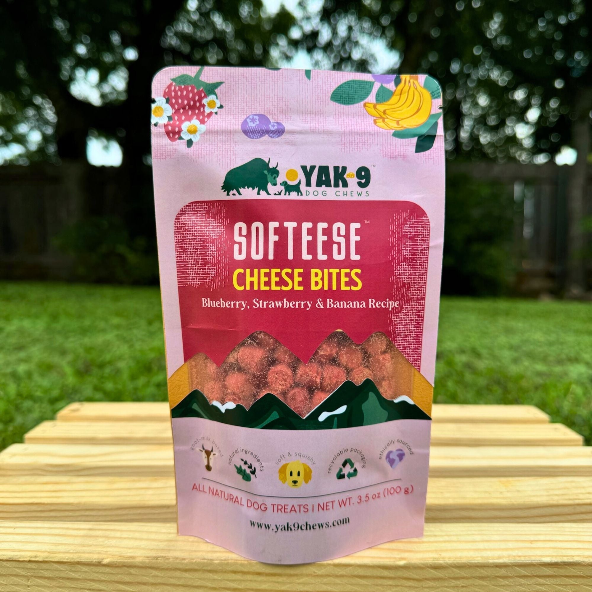 Yak9 Chews Softeese Soft Yak Cheese Dog Treats