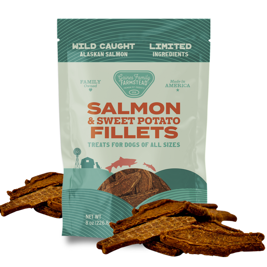 Salmon & Sweet Potato Fillet Dog Treats