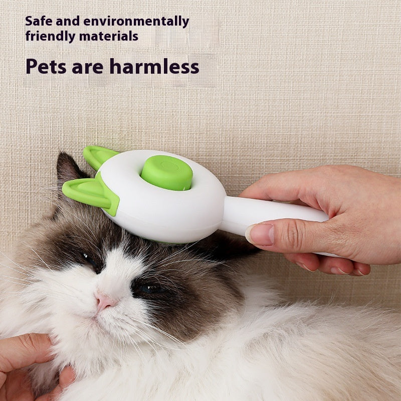 Cat Hair Removal Massage Comb – Ergonomic, Easy-Clean Design