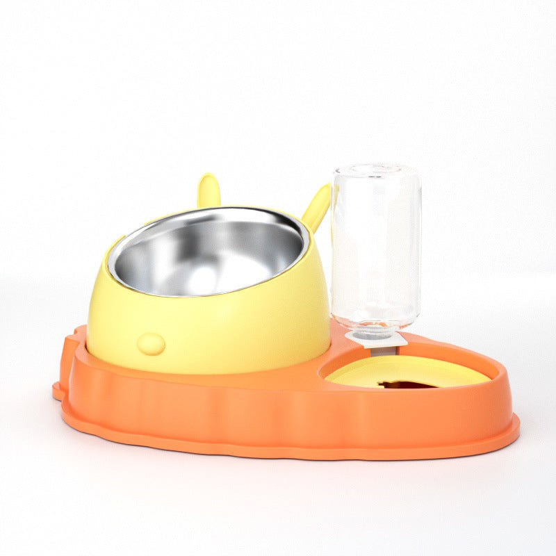 Stainless Steel Pet Bowl with Non-Slip Base for Dogs and Cats