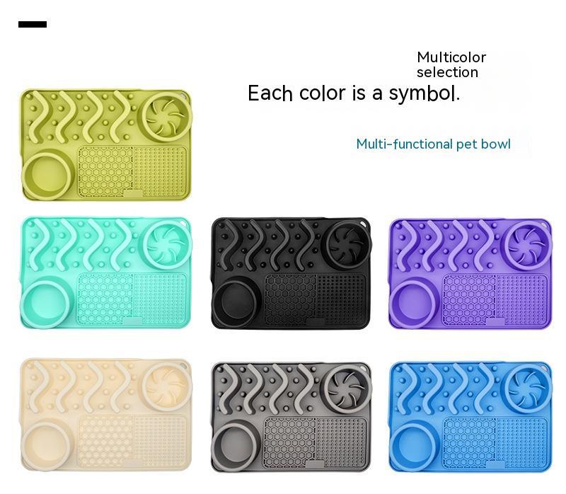 Silicone Slow Feeder Mat for Dogs and Puppies
