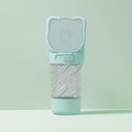3-in-1 Portable Pet Water Bottle with Food Container and Waste Bag Holder
